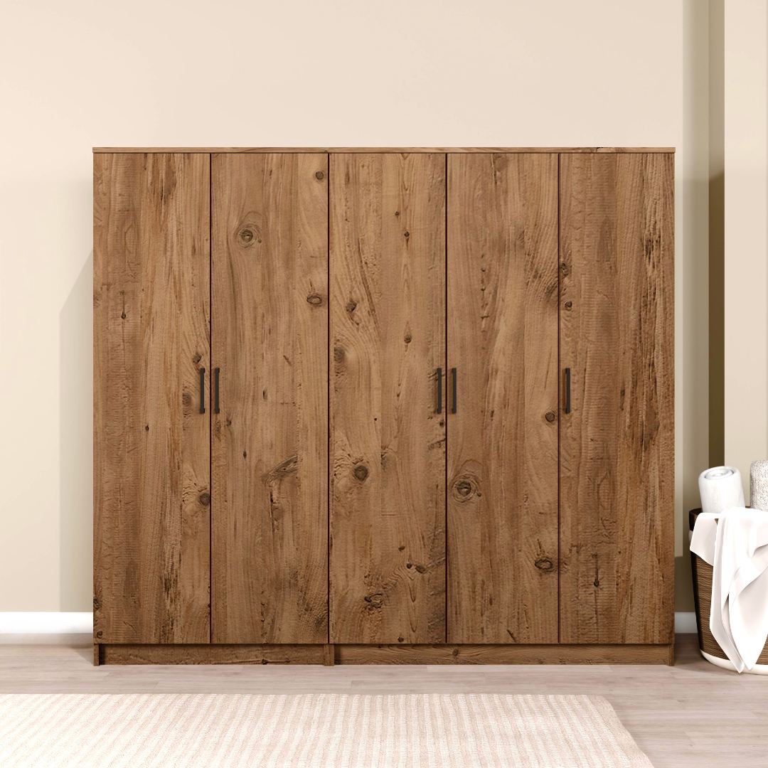 Guarda-roupa – 200 cm x 180 cm x 51,8 cm – Pinheiro Atlântico – MDF