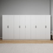 Guarda-roupa – 340 cm x 180 cm x 51,8 cm – Branco – MDF