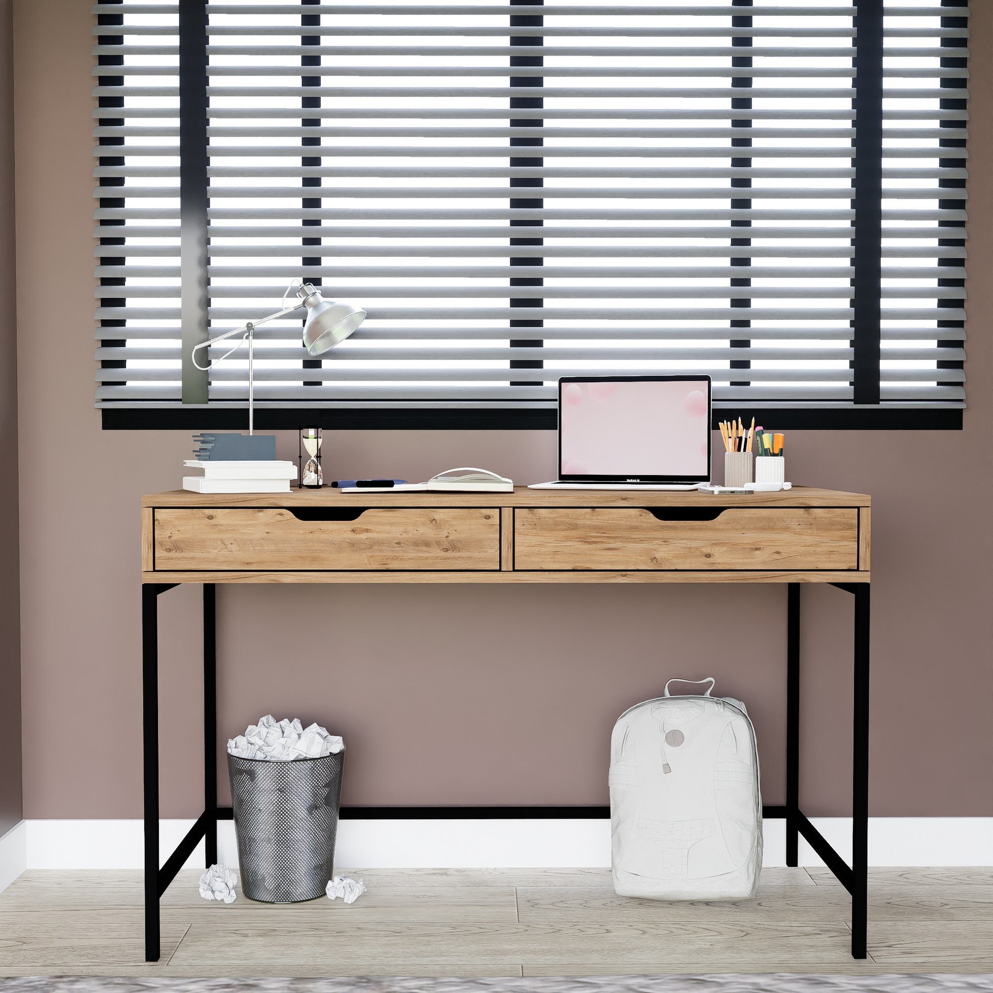 Secretária de Estudo em Pinho Atlântico – 120cm x 77.4cm x 55cm