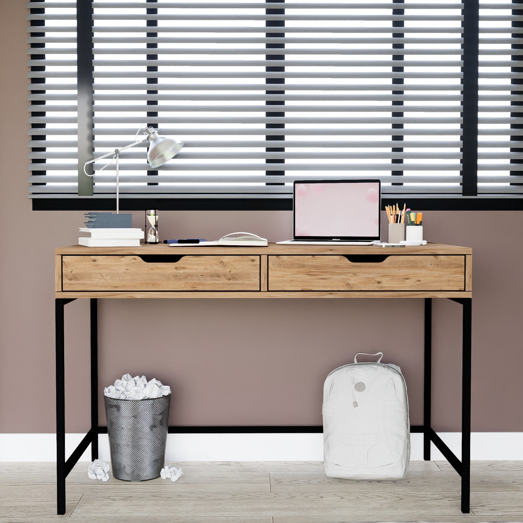 Secretária de Estudo em Pinho Atlântico – 120cm x 77.4cm x 55cm