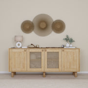 Aparador – 180 cm x 75 cm x 40 cm – Nogueira – MDF