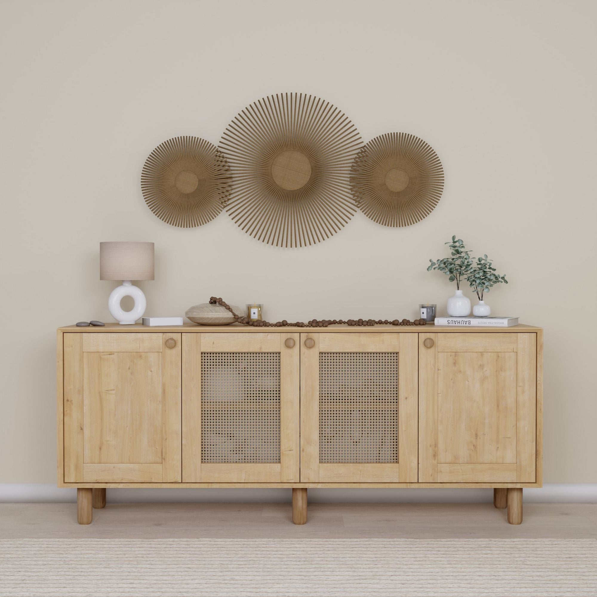 Aparador – 180 cm x 75 cm x 40 cm – Nogueira – MDF