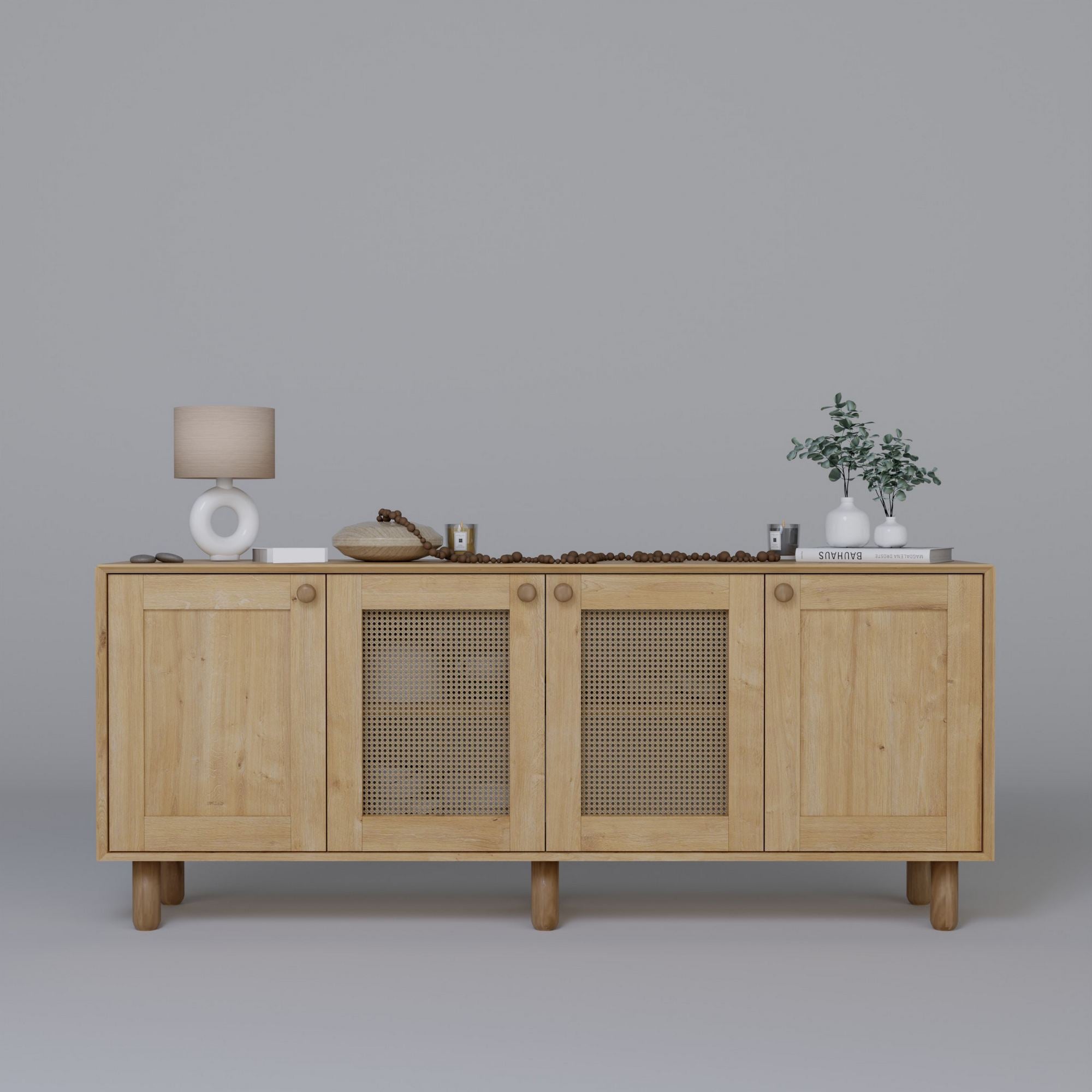 Aparador – 180 cm x 75 cm x 40 cm – Nogueira – MDF