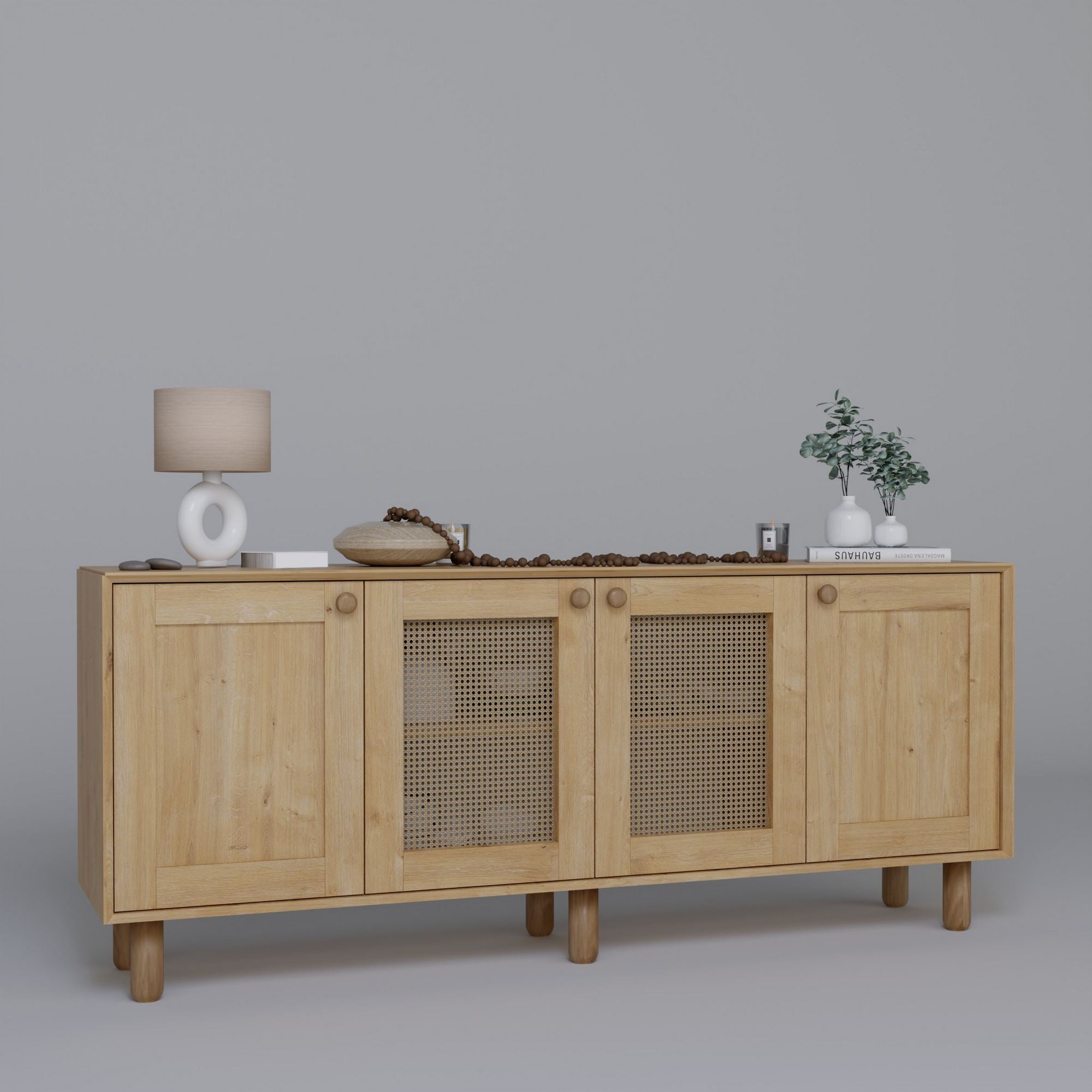 Aparador – 180 cm x 75 cm x 40 cm – Nogueira – MDF