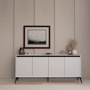 Aparador – 180x80x37,3 cm – Branco – MDF