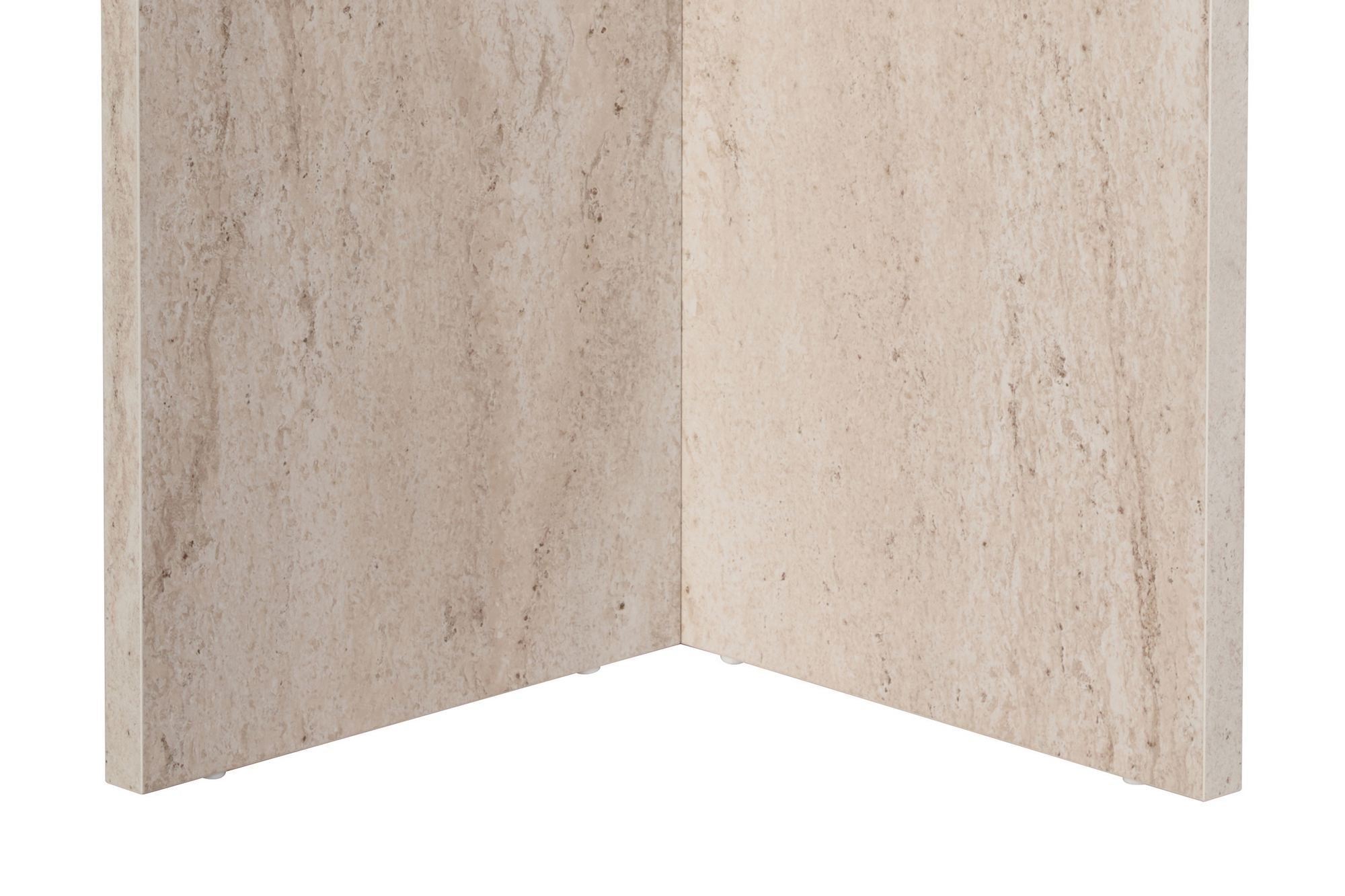 Mesa de Jantar – 180 cm x 75 cm x 89,5 cm – Travertino – MDF