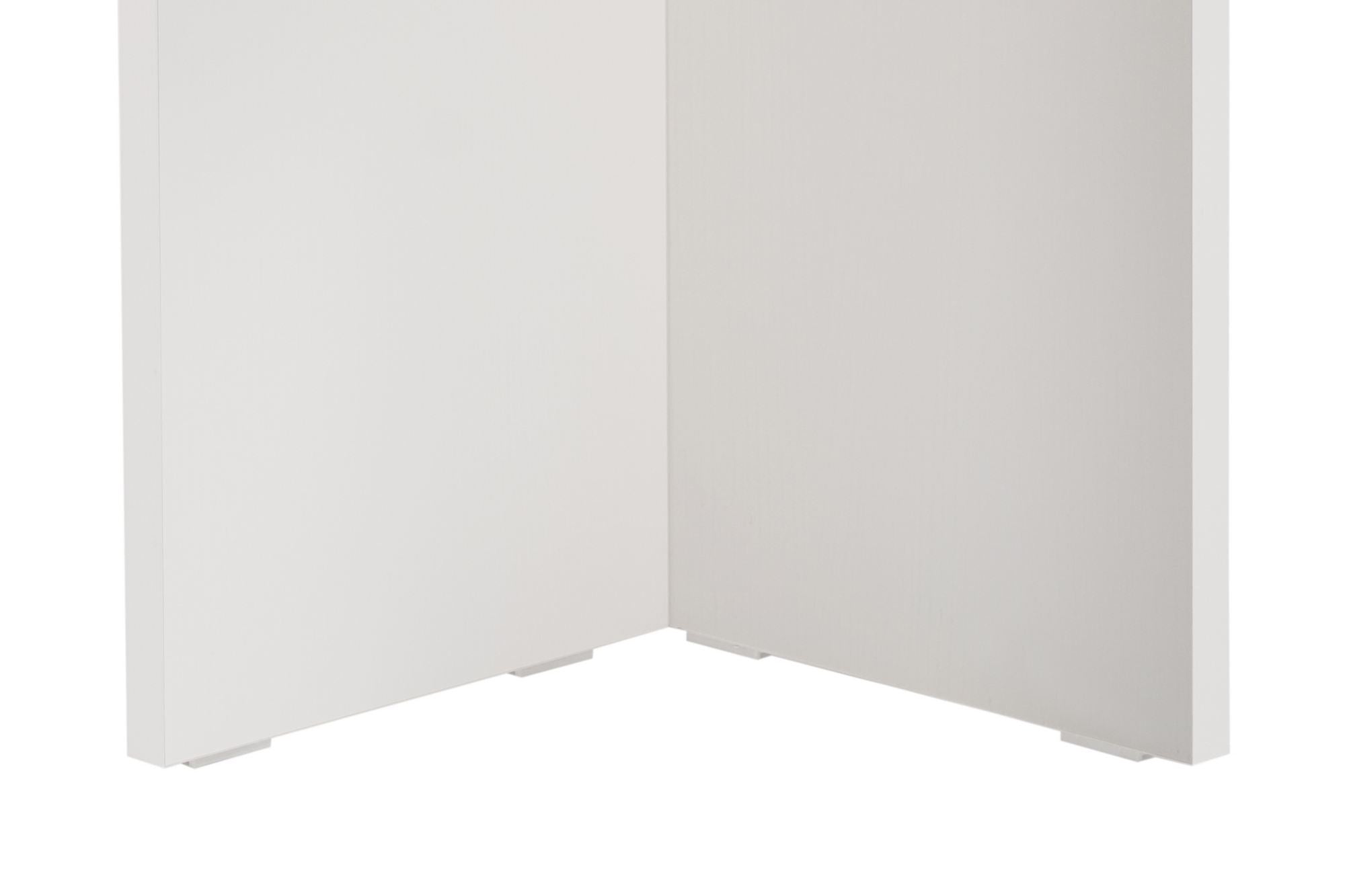 Mesa de Jantar – 180 cm x 75 cm x 89,5 cm – Branco Madeira – Aglomerado