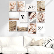 Conjunto de 12 pinturas decorativas em MDF, 20 x 15 cm | 100% MDF, 3 mm de espessura | Arte única para decoração de casa, toque de elegância para qualquer ambiente