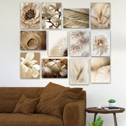 Conjunto de 12 pinturas decorativas em MDF, 20 x 15 cm | 100% MDF, 3 mm de espessura | Arte única para decoração de casa, toque de elegância para qualquer ambiente
