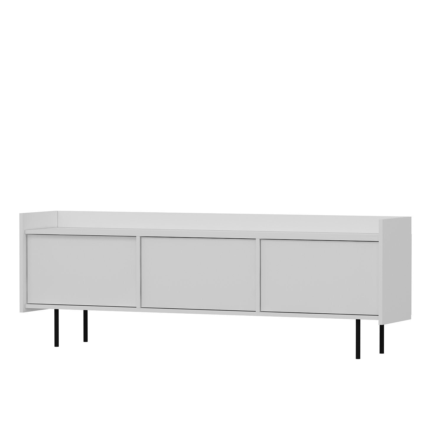 Móvel de TV – 183.6x63x37 cm – Branco – Painel de partículas revestido a melamina