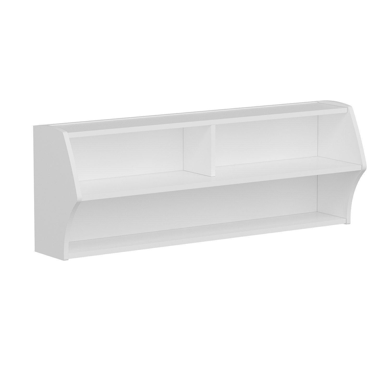 Móvel de TV – 124 cm x 44 cm x 27 cm – Branco – Painel de partículas