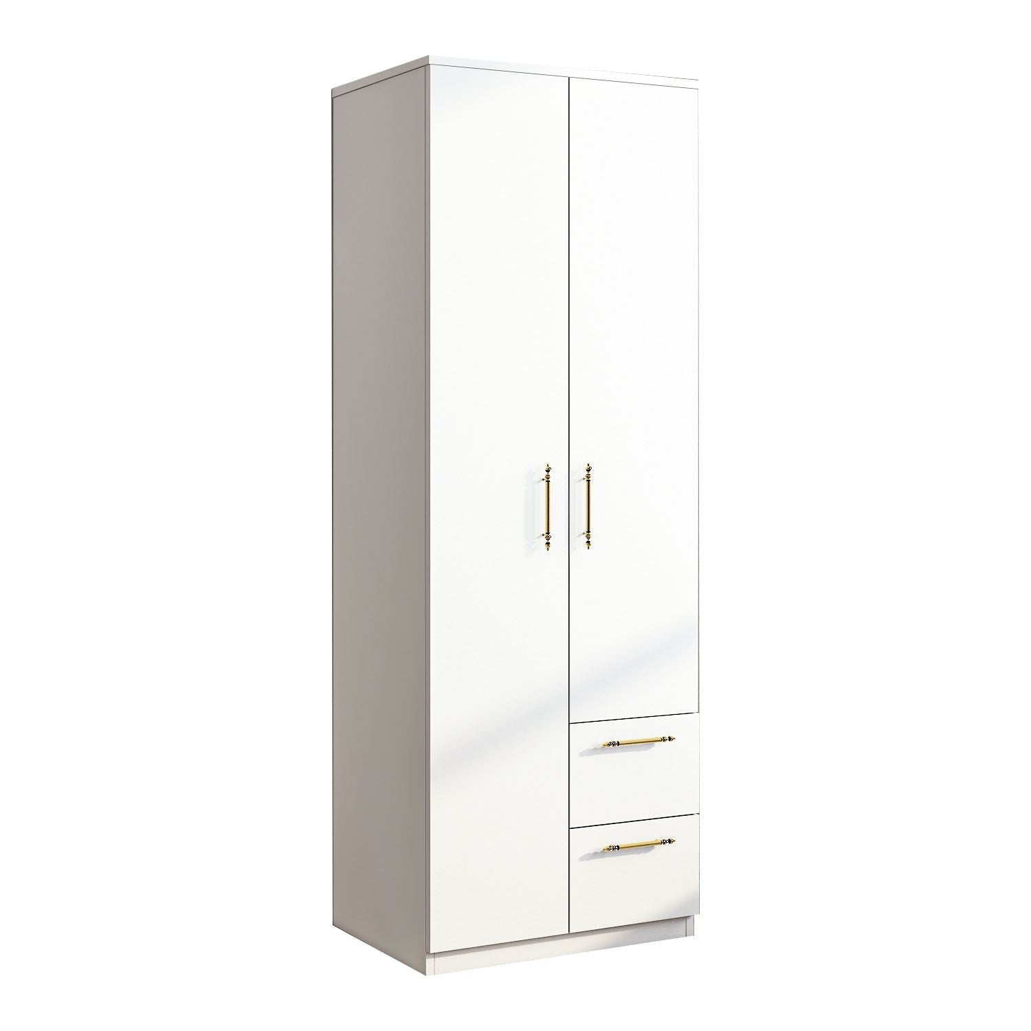 Guarda-roupa – 60cm x 171.8cm x 45cm – Branco – MDF