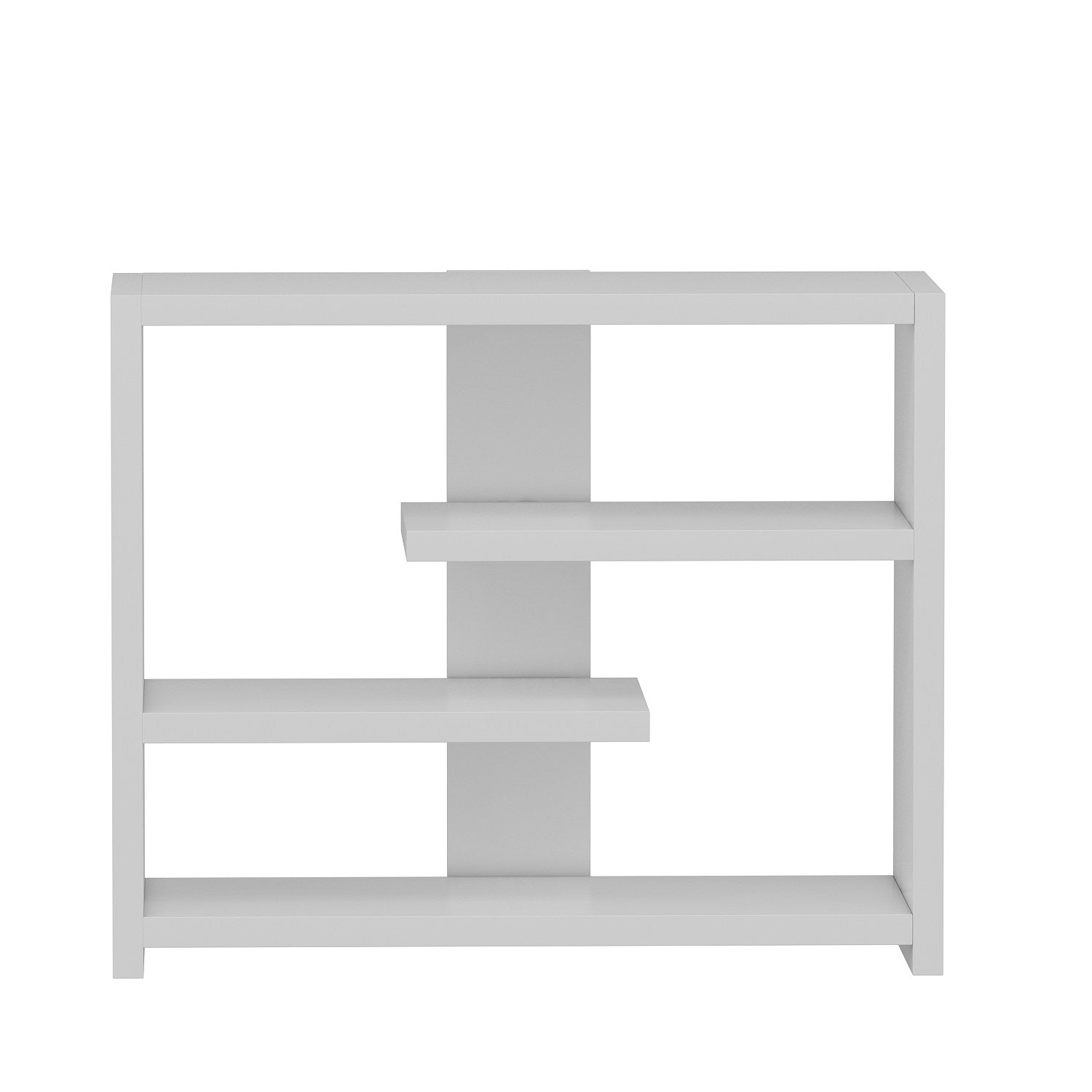 Prateleira de parede – 48.6cm x 40cm x 21.4cm – Branco – Painel de partículas revestido a melamina