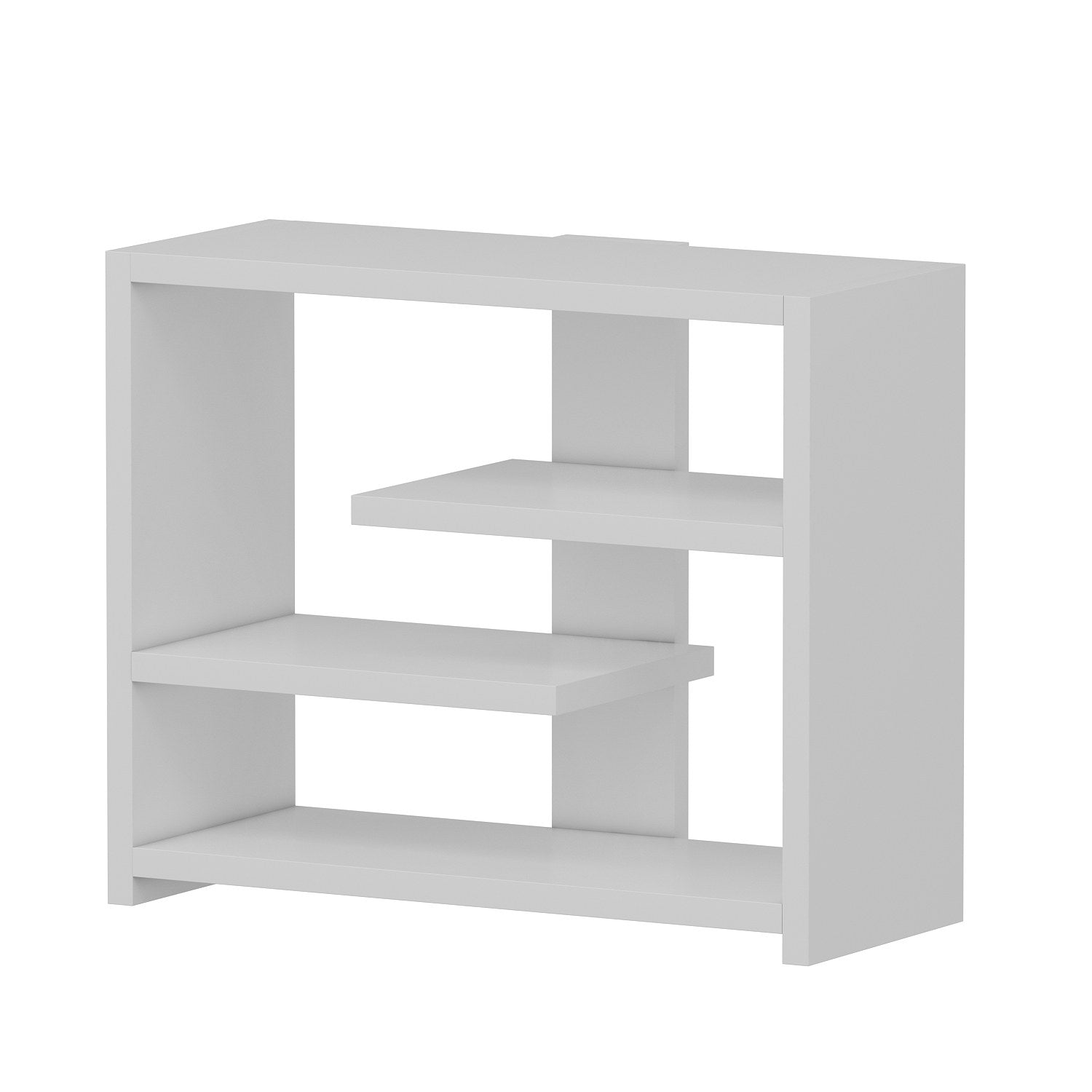 Prateleira de parede – 48.6cm x 40cm x 21.4cm – Branco – Painel de partículas revestido a melamina
