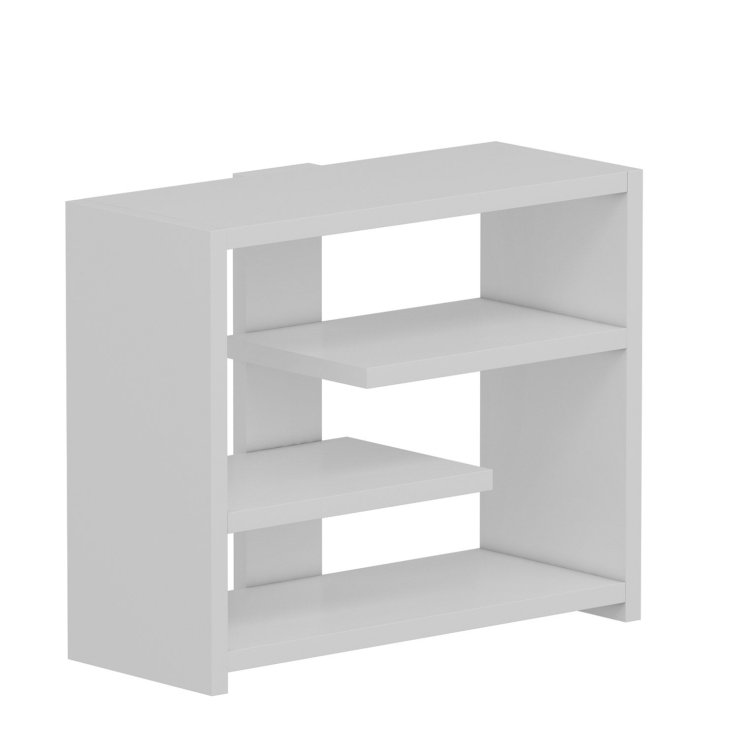 Prateleira de parede – 48.6cm x 40cm x 21.4cm – Branco – Painel de partículas revestido a melamina