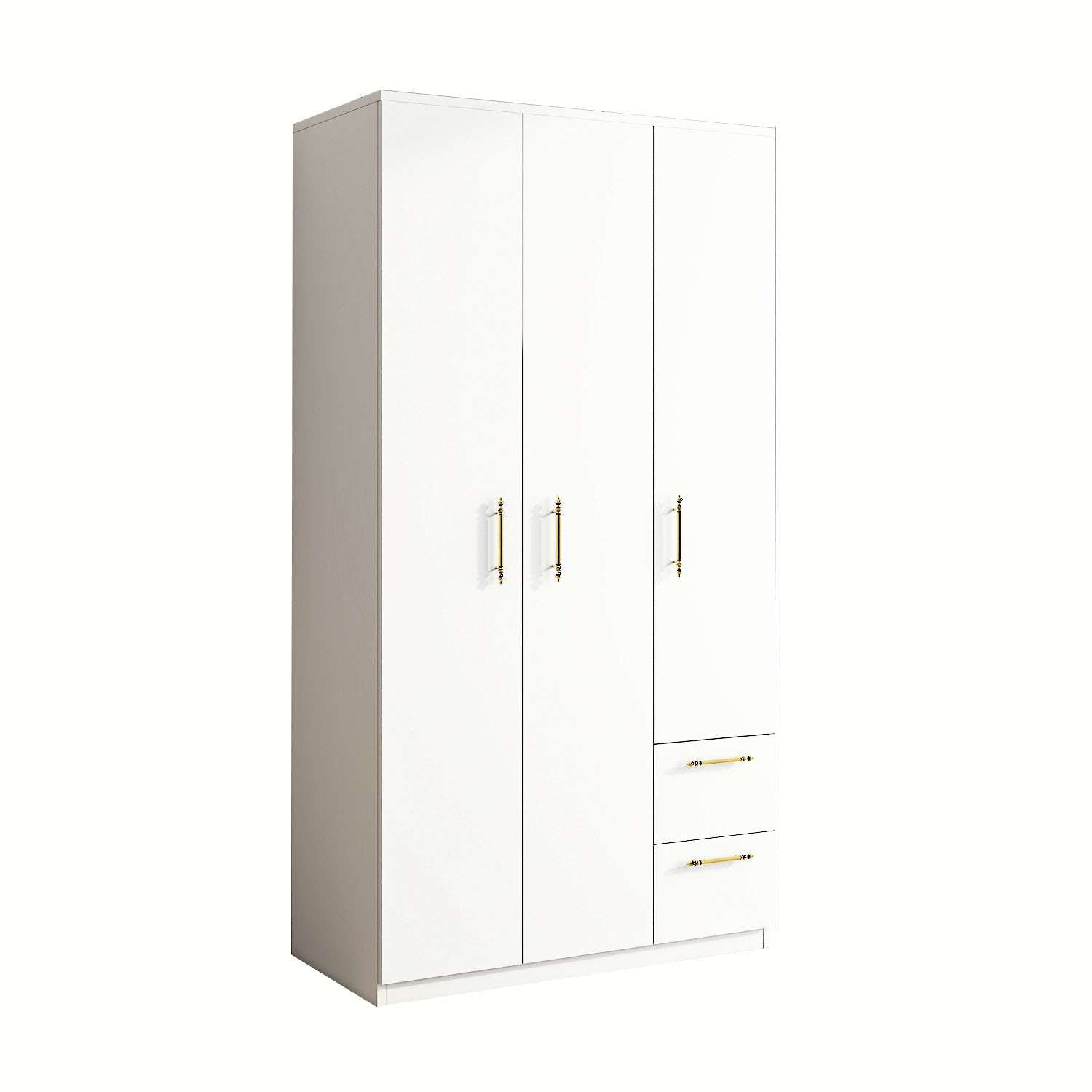 Guarda-roupa – 90 cm x 171,8 cm x 45 cm – Branco – MDF