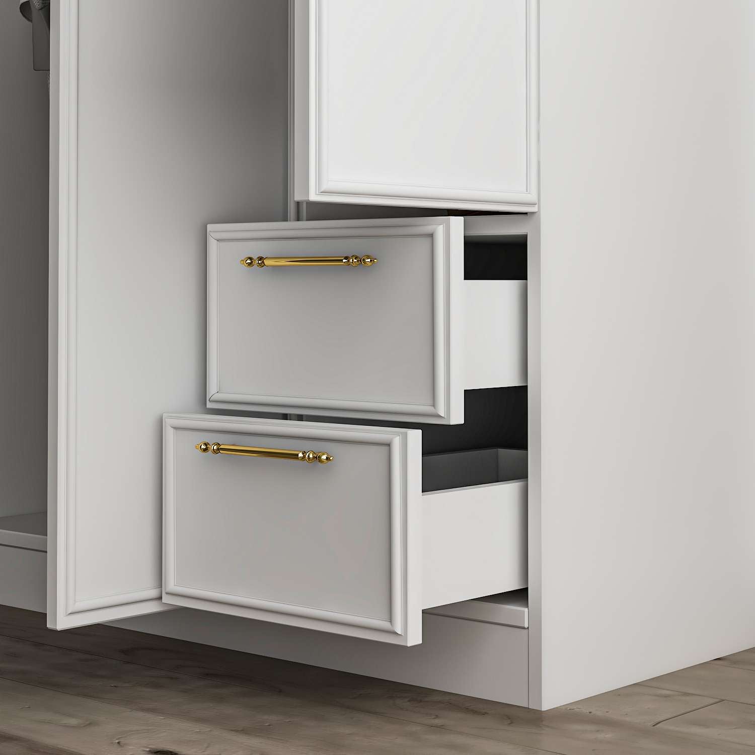 Guarda-roupa – 90 cm x 171,8 cm x 45 cm – Branco – MDF