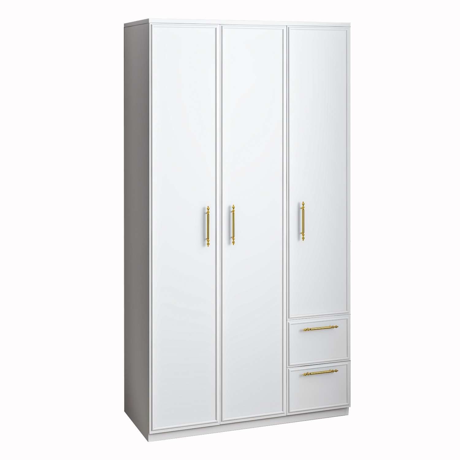 Guarda-roupa – 90 cm x 171,8 cm x 45 cm – Branco – MDF