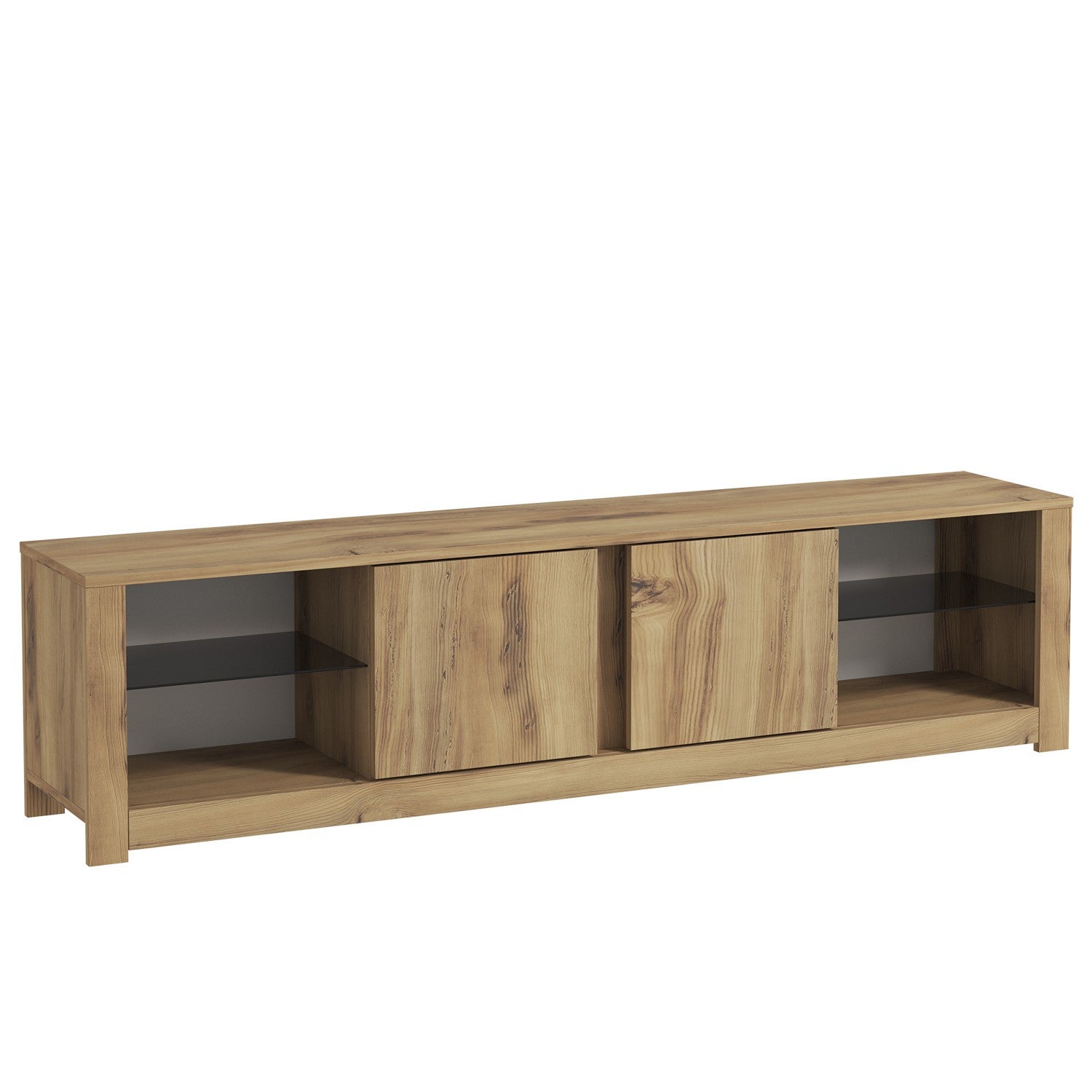 Móvel de TV – 180 cm x 45 cm x 35 cm – Carvalho – Painel de partículas