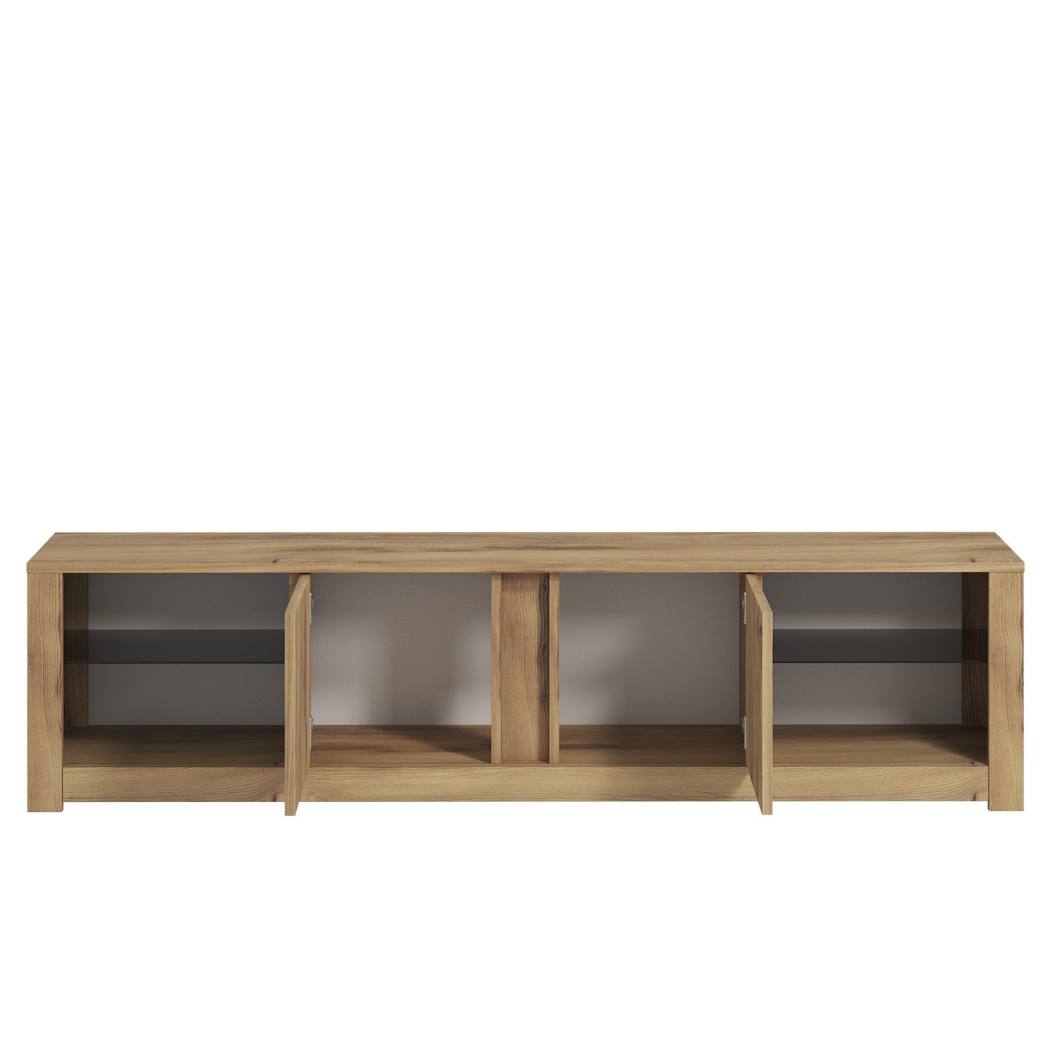 Móvel de TV – 180 cm x 45 cm x 35 cm – Carvalho – Painel de partículas