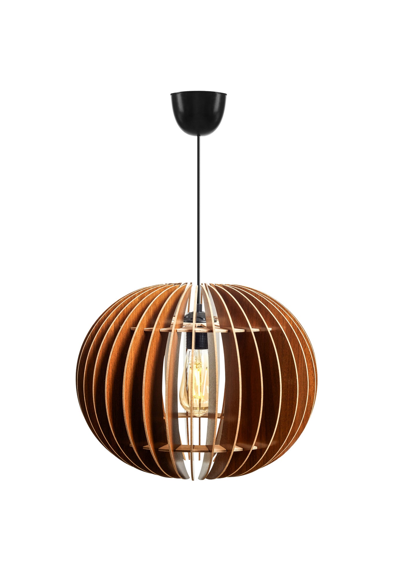 Candeeiro de Teto – 70 cm – Noz – MDF