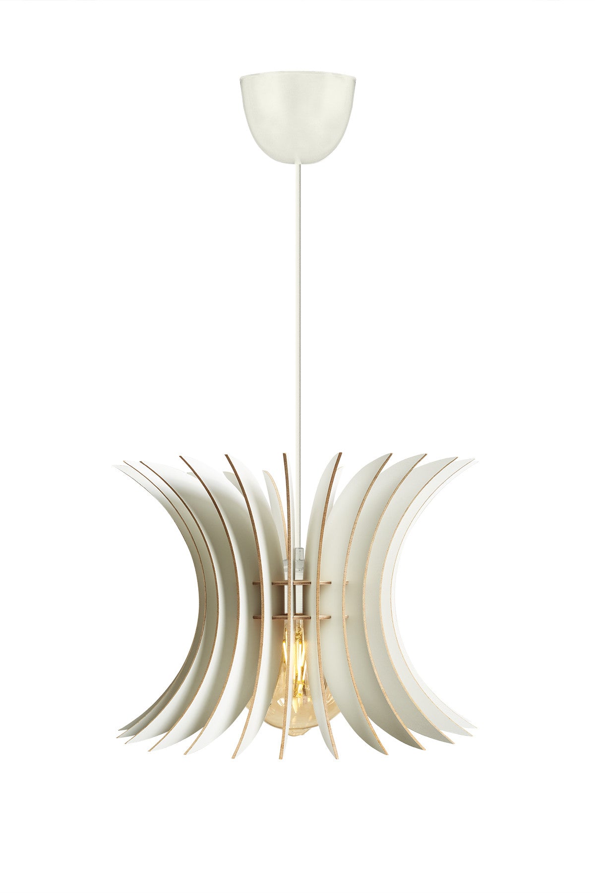 Candeeiro de Teto – 60 cm – Branca – MDF