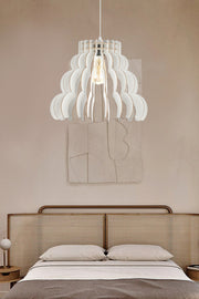 Candeeiro de Teto – 31 cm – Branco – MDF