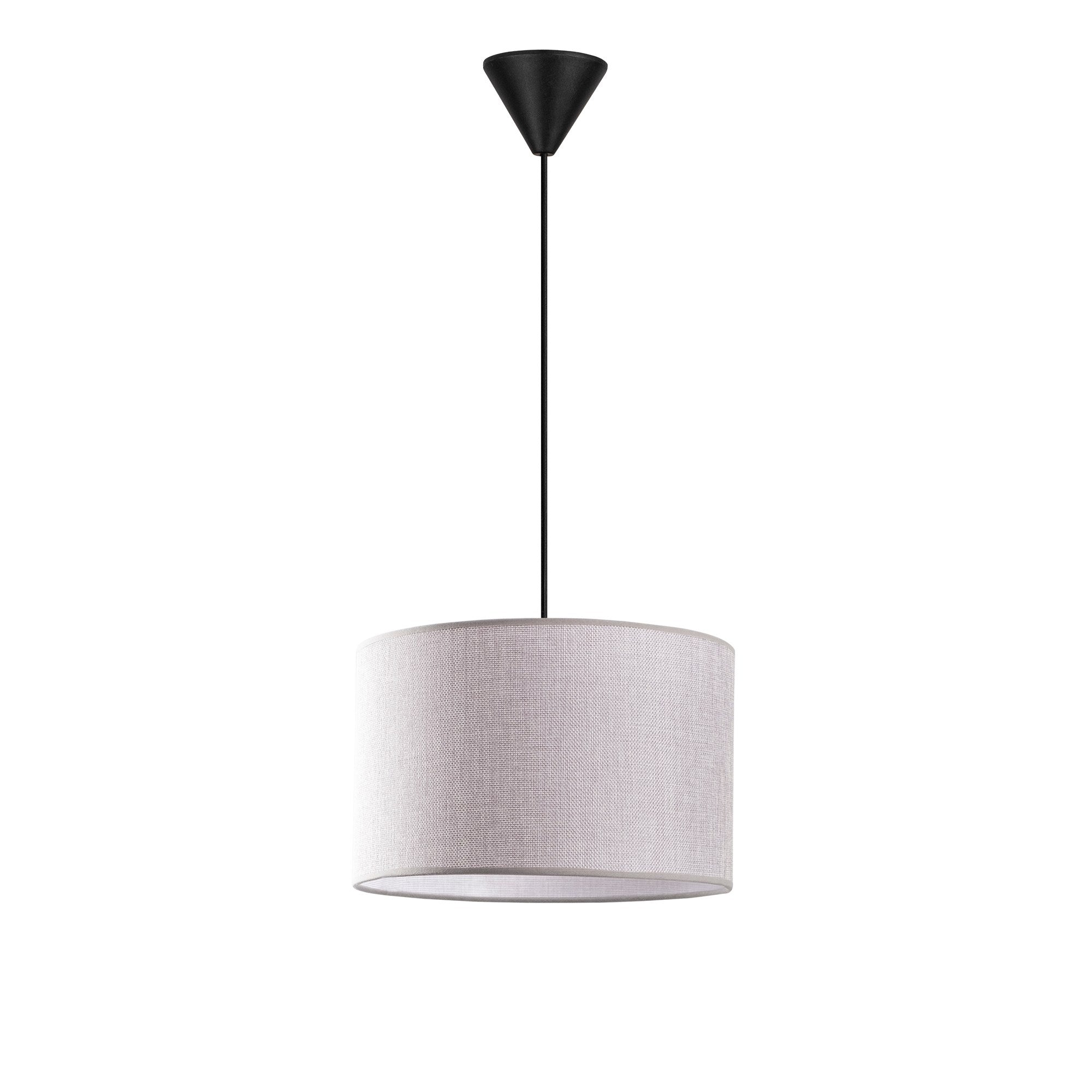 Candeeiro de Teto – 65 cm – Cinza – Metal