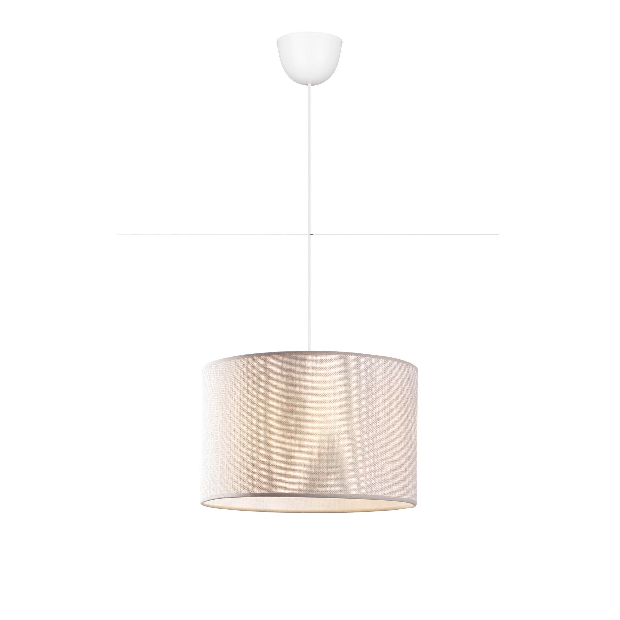 Candeeiro de Teto – 65 cm – Cinza – Metal