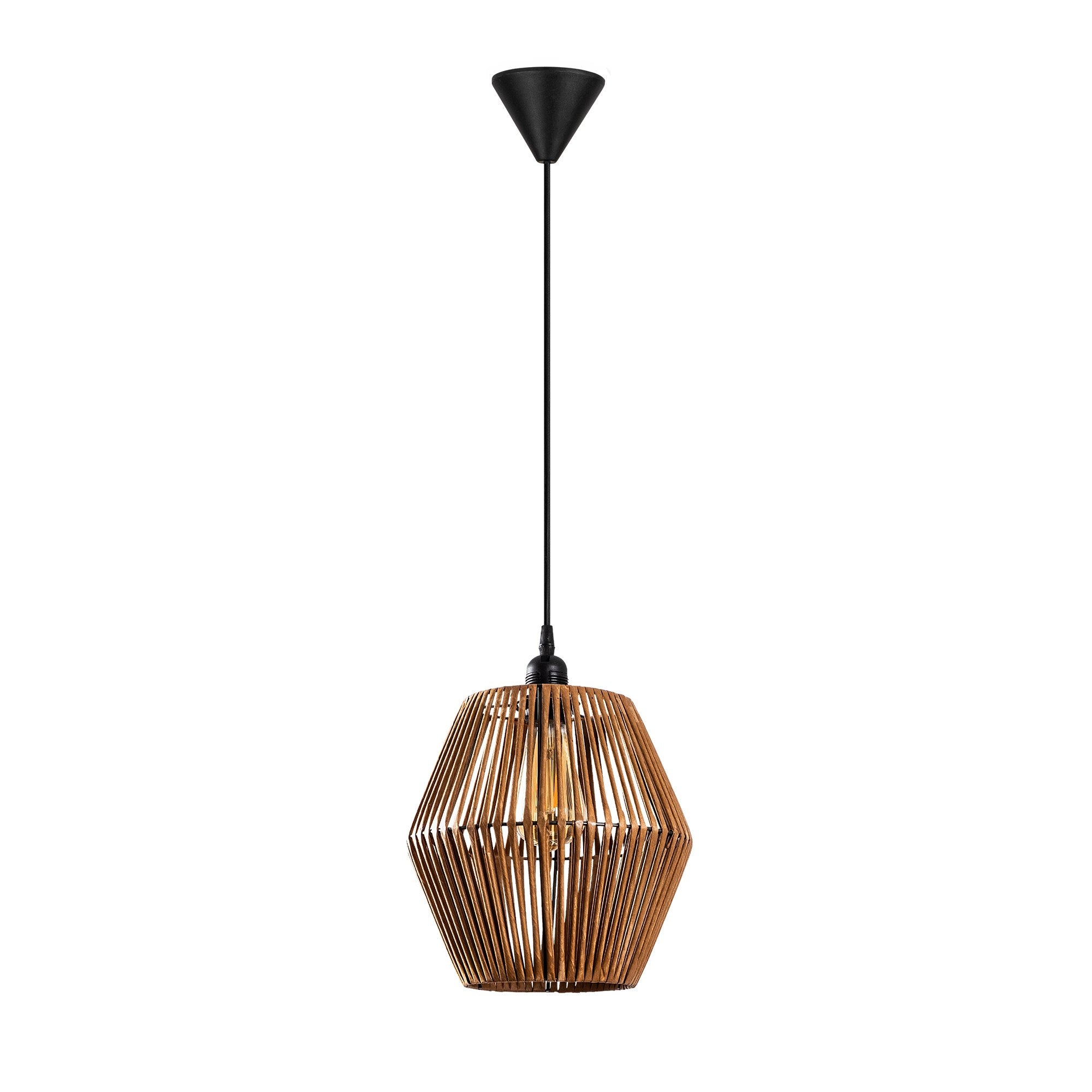 Candeeiro de Teto – 70 cm – Camel – Metal