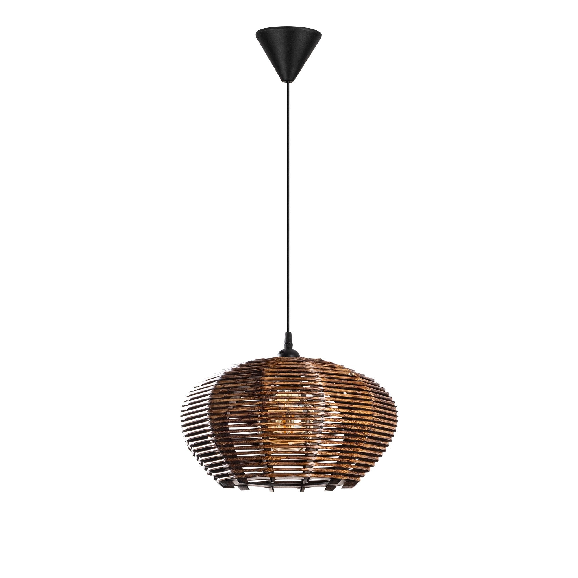 Candeeiro de Teto – 60 cm – Cor de antiguidade – Madeira