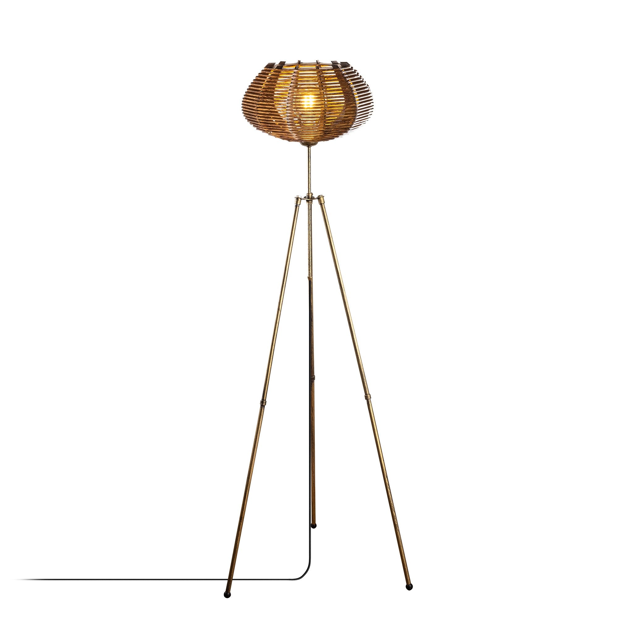 Candeeiro de Pé – 160 cm – Antiguidade – Metal