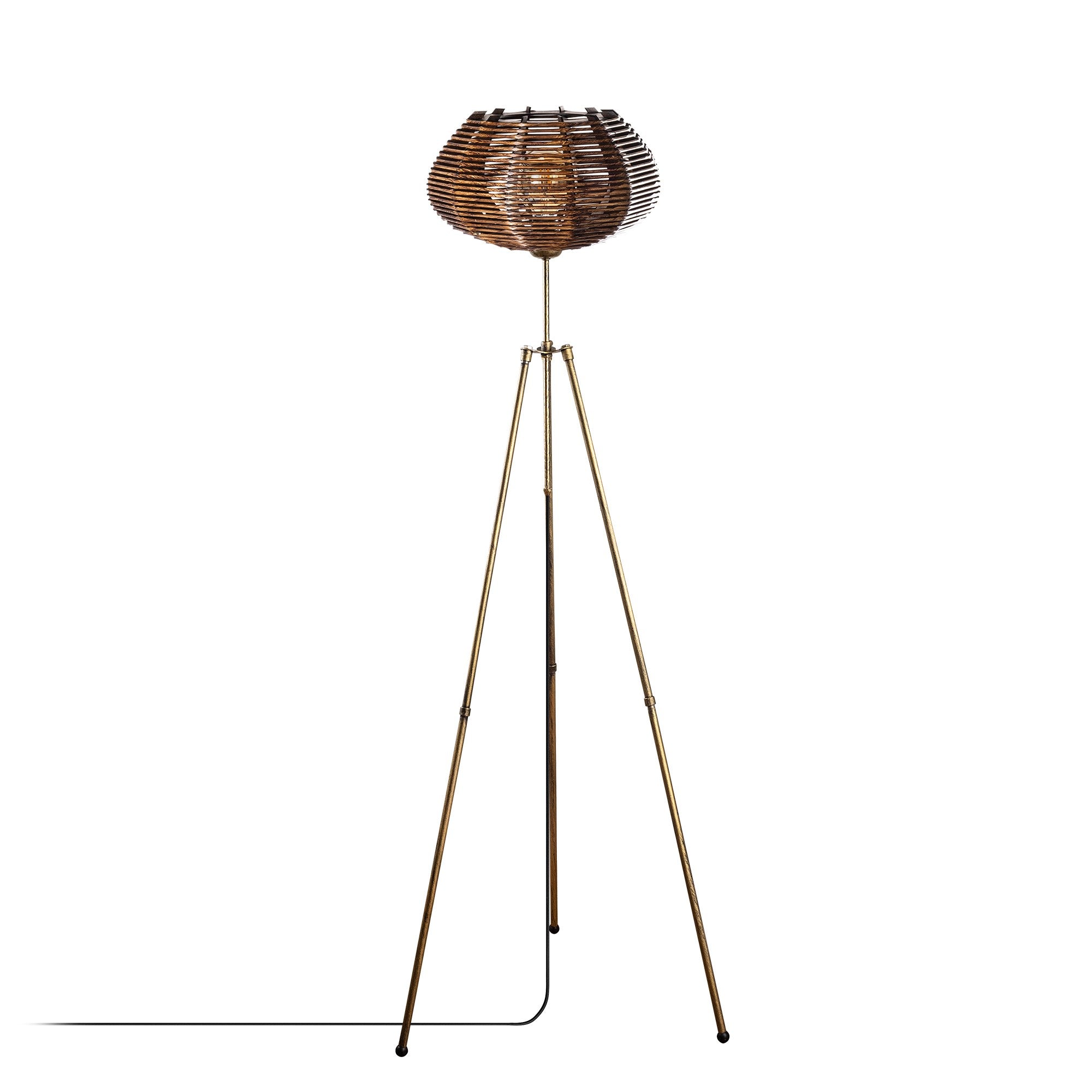 Candeeiro de Pé – 160 cm – Antiguidade – Metal