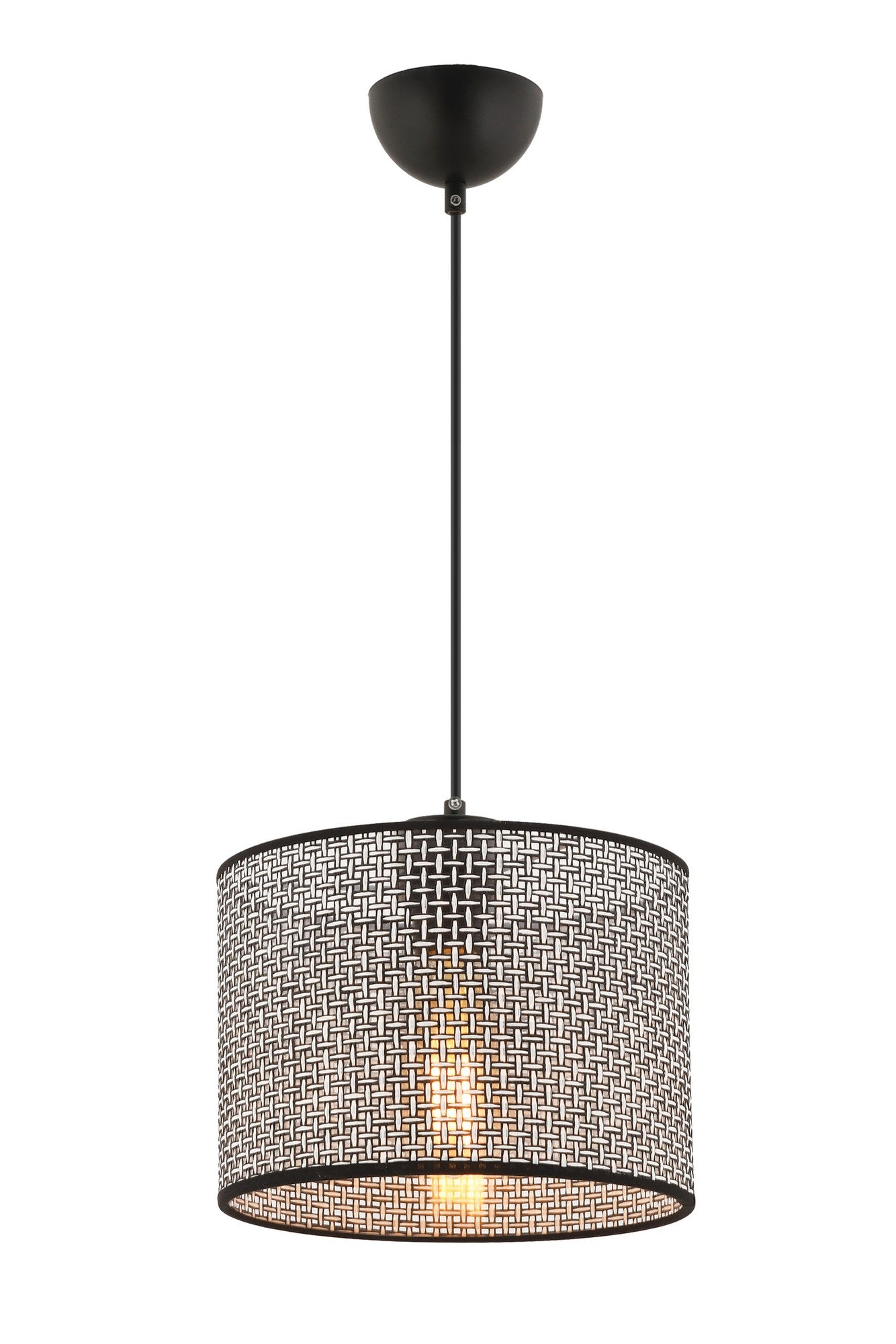 Candeeiro de Teto – 65 cm – Cinza – Metálico