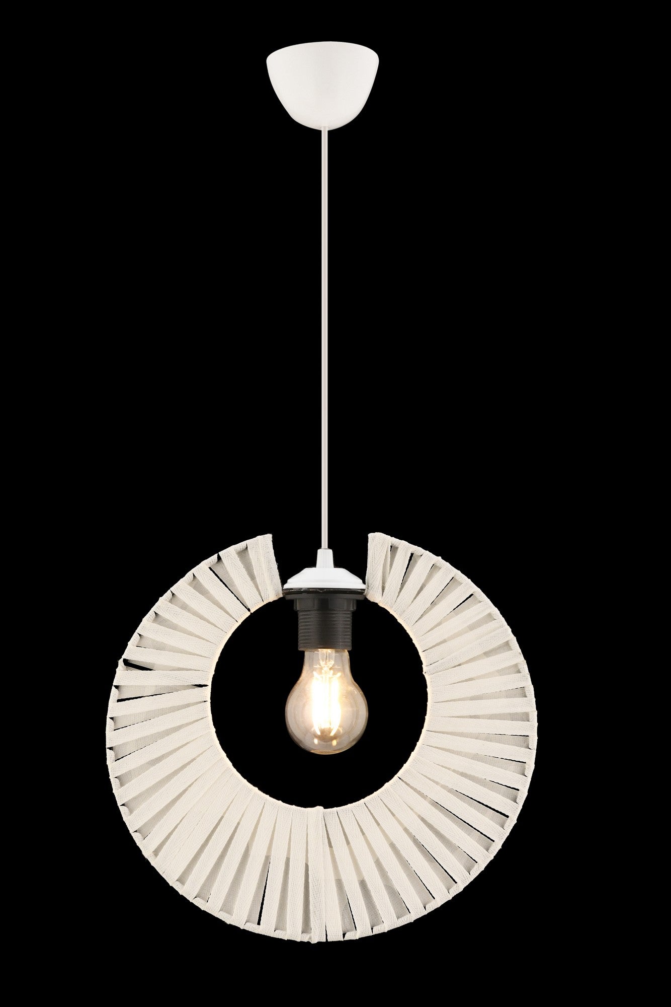 Candeeiro de Teto – 30 cm – Branco – Metal