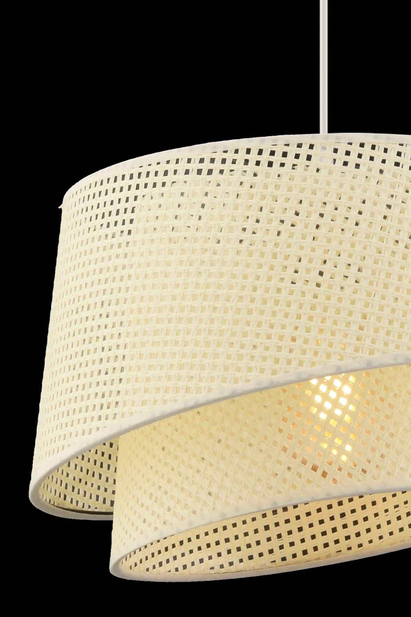 Candeeiro de Teto – 65 cm – Branco – Metal