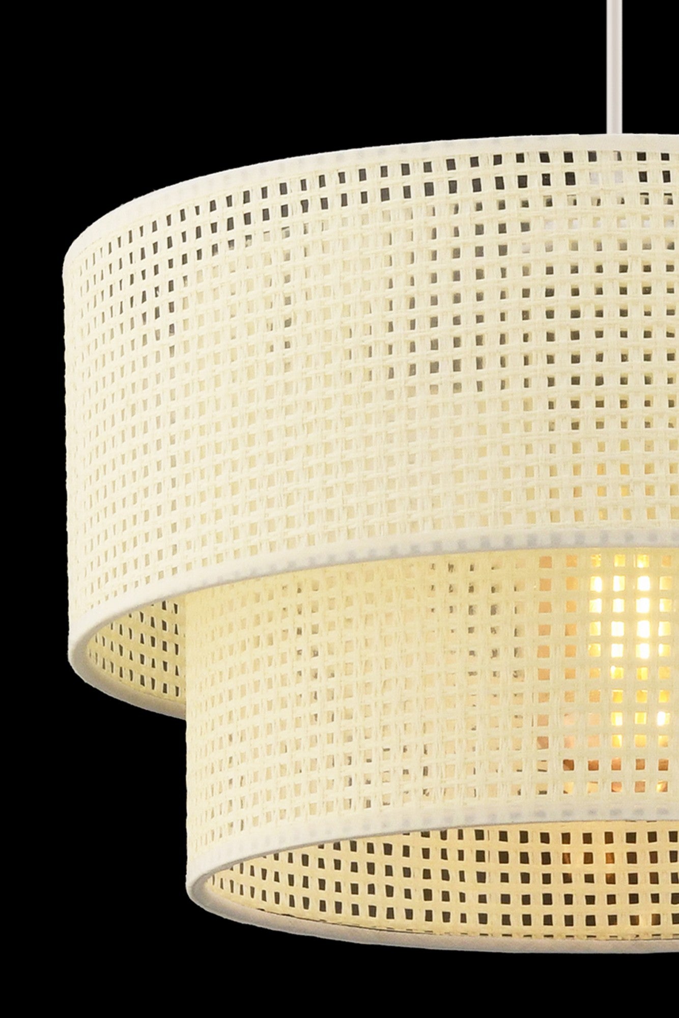 Candeeiro de Teto – 65 cm – Branco – Metálico