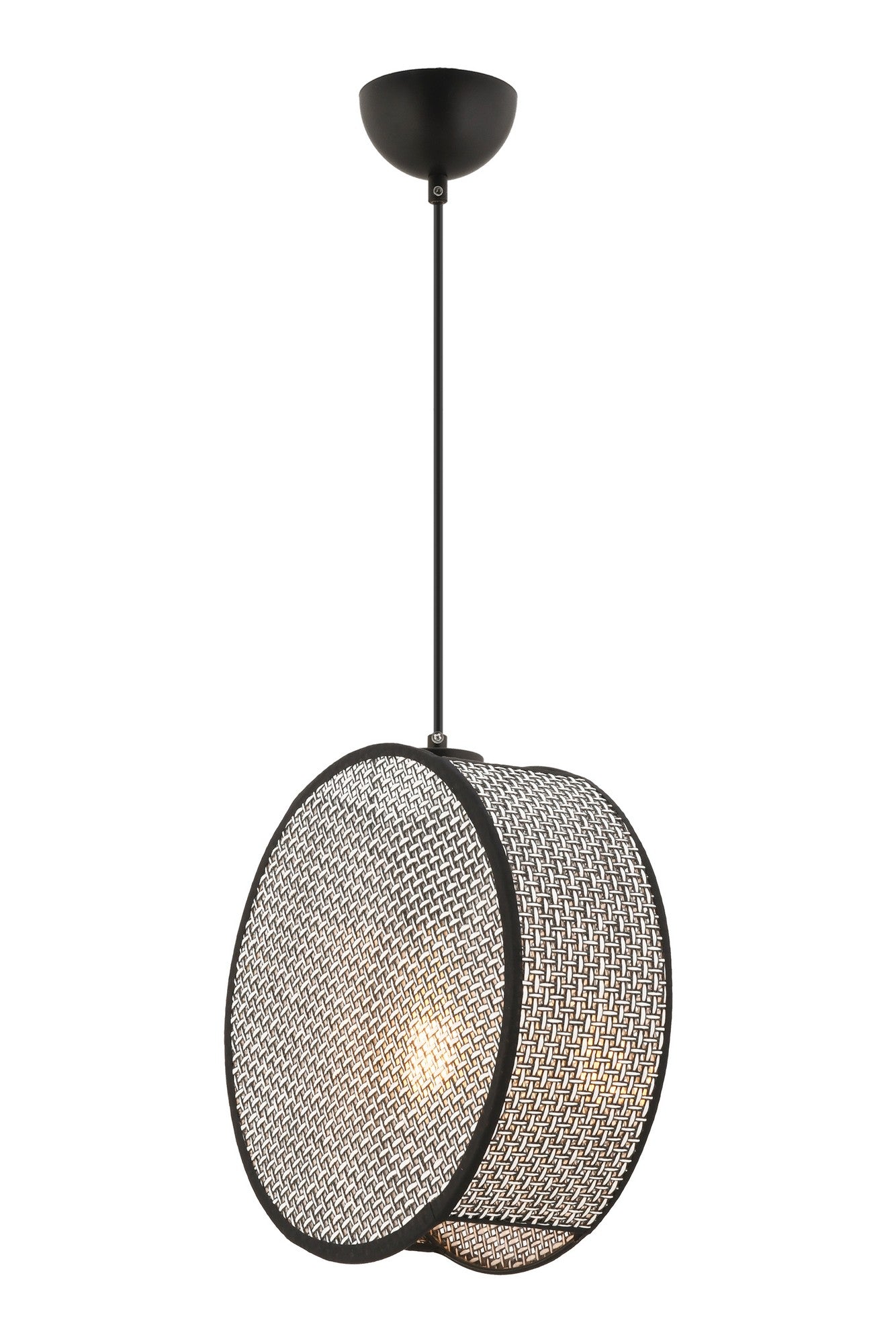 Candeeiro de Teto – 75 cm – Cinza – Metal