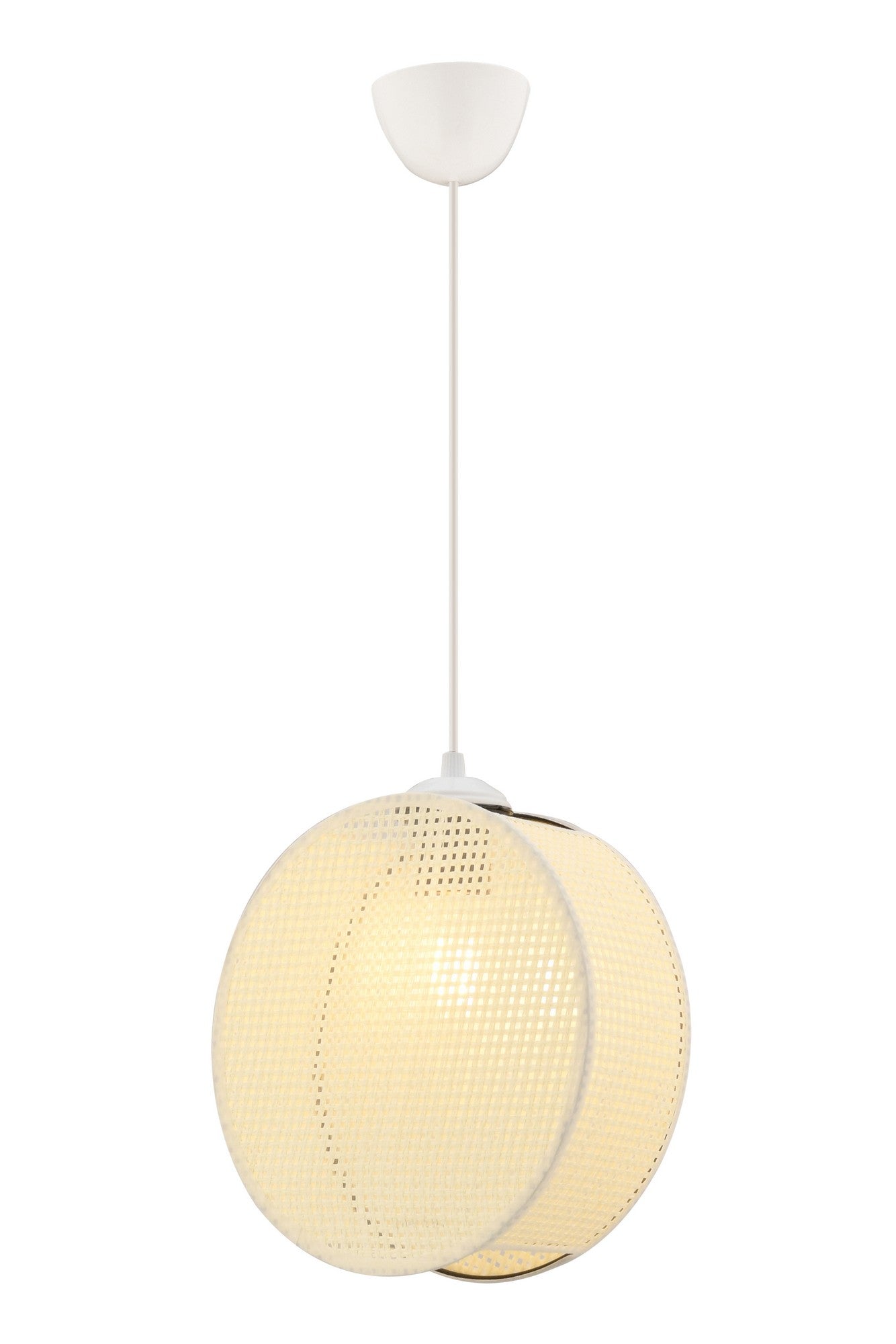 Candeeiro de Teto – 65 cm – Branco – Metálico