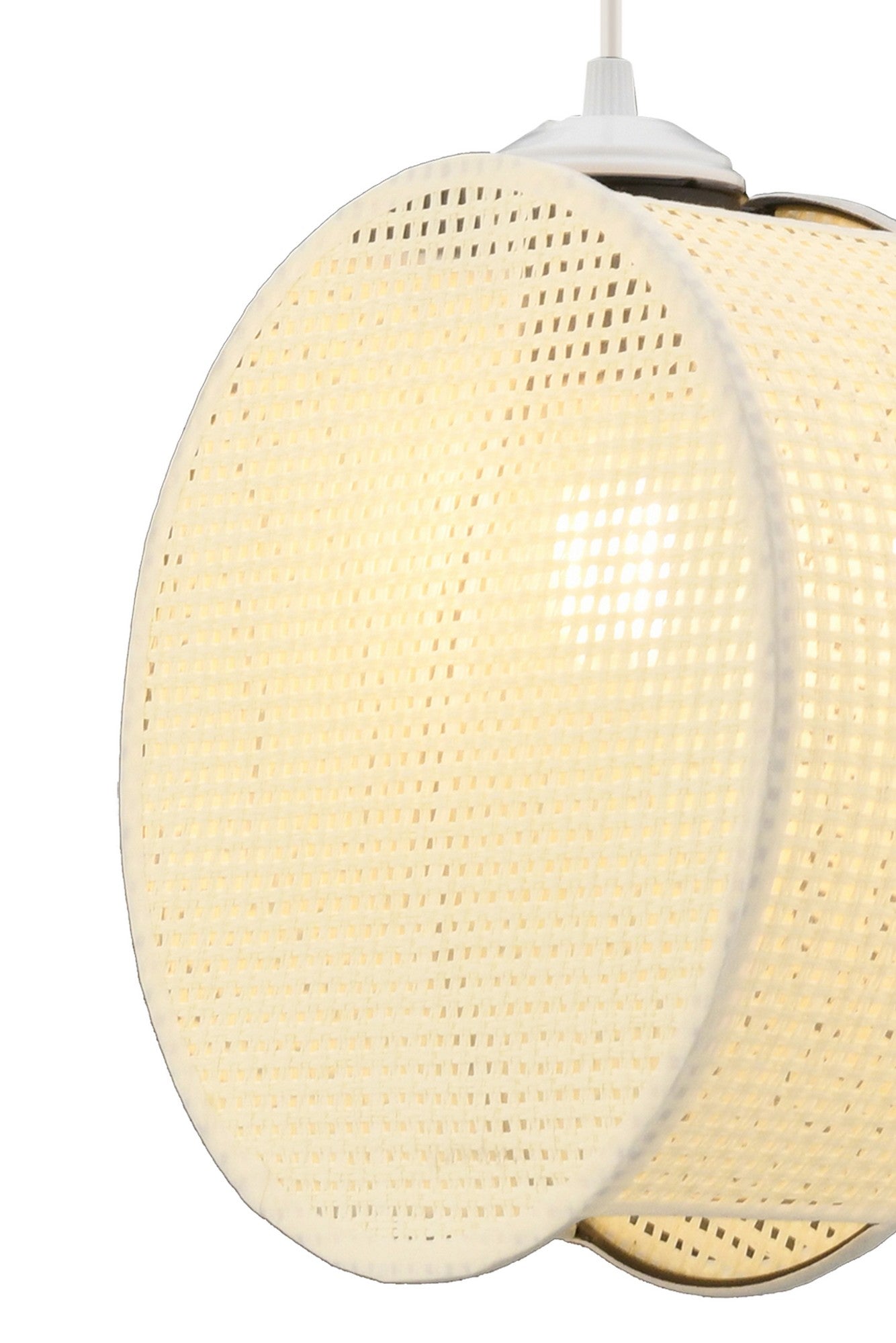 Candeeiro de Teto – 65 cm – Branco – Metálico