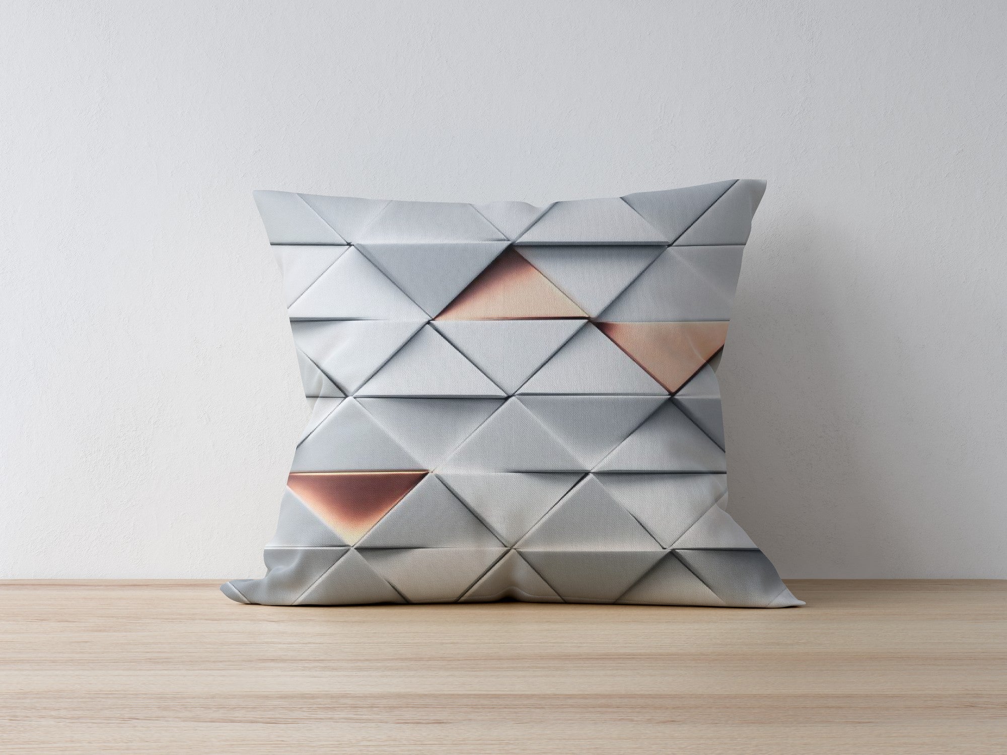 Capa de almofada – 43 x 43 cm – Multicolorido – Poliester e Algodão