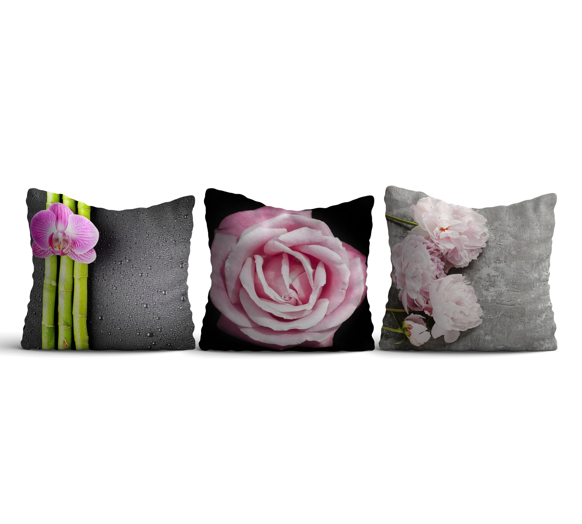 Conjunto de almofadas – 43 x 43 cm – Multicolorido – Algodão/Poliéster
