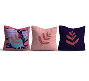 Conjunto de capas de almofada – 43 x 43 cm – Multicolorido – Algodão e Poliéster