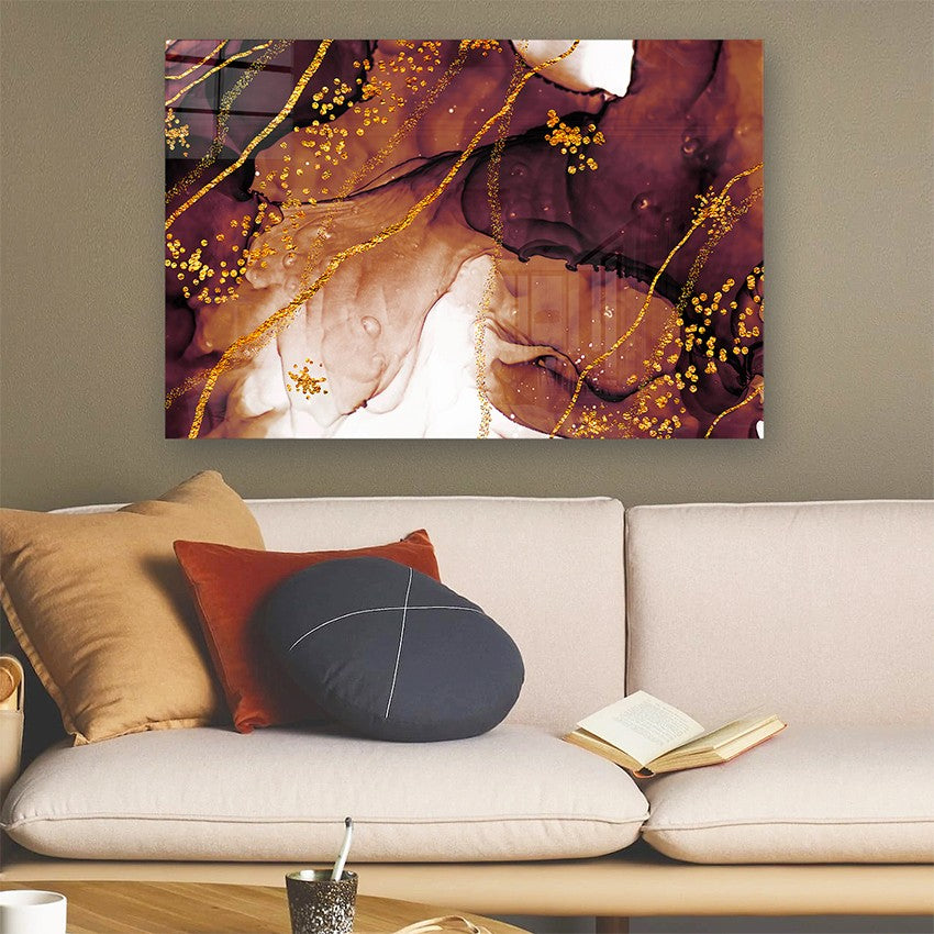 Quadro Decorativo em Vidro Temperado Multicolor 70x100cm - 4mm Espessura