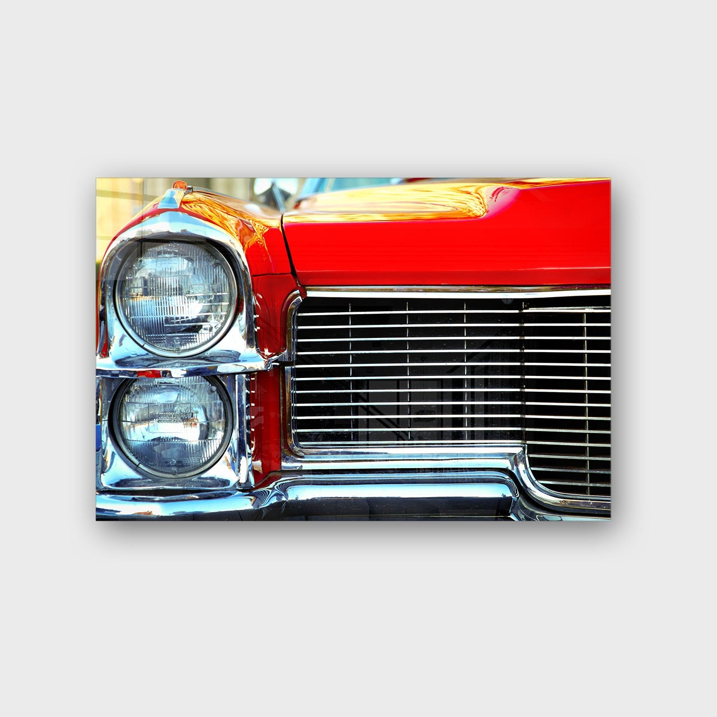 Quadro Decorativo em Vidro Temperado Multicolor 40x60cm - Arte Moderna para Parede