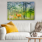 Quadro Decorativo em Vidro Temperado Multicolor 40x60cm - Arte Moderna para Parede