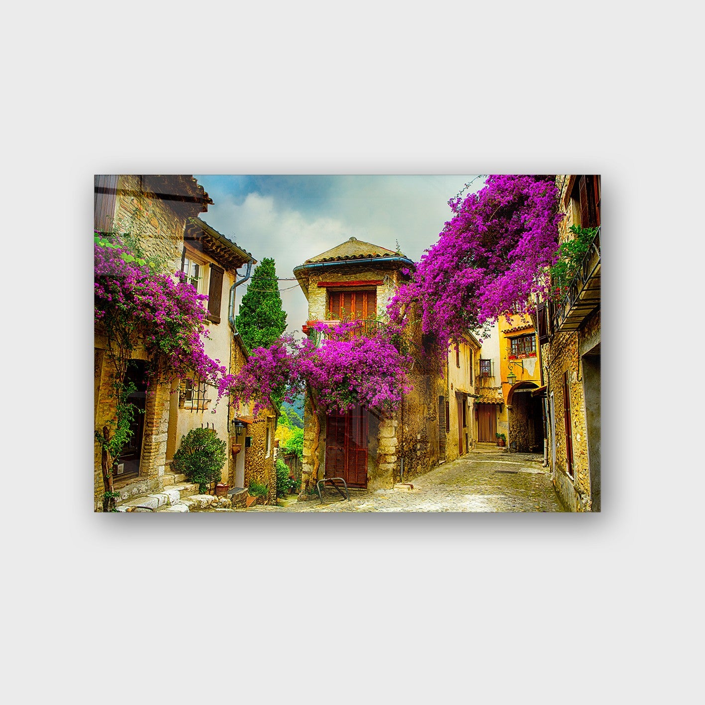 Quadro Decorativo em Vidro Temperado Multicolor 70x100cm - 4mm de Espessura