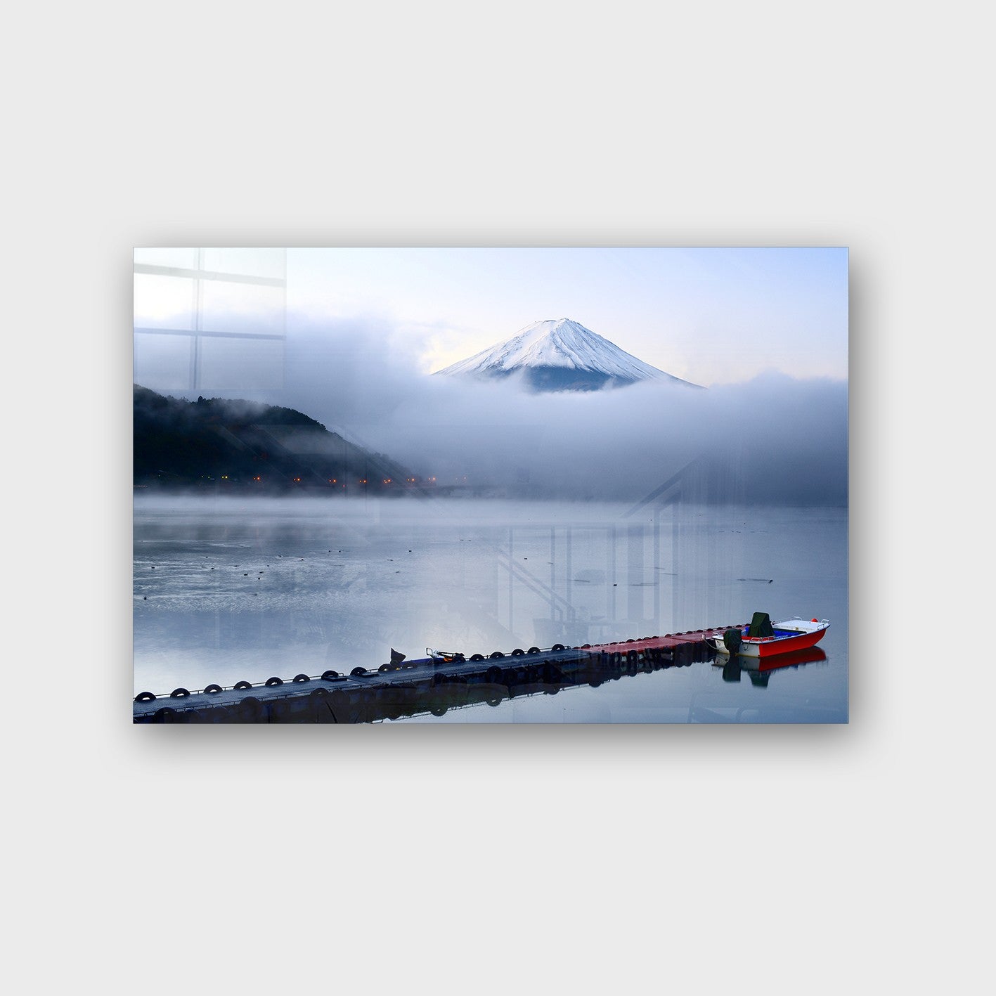 Quadro Decorativo em Vidro Temperado Multicolor 70x100cm - 8kg