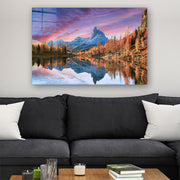 Quadro Decorativo em Vidro Temperado Multicolor 50x70cm - Arte Moderna para Parede
