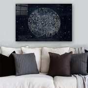 Quadro Decorativo em Vidro Temperado Multicolor 50x70cm - Arte Moderna para Parede